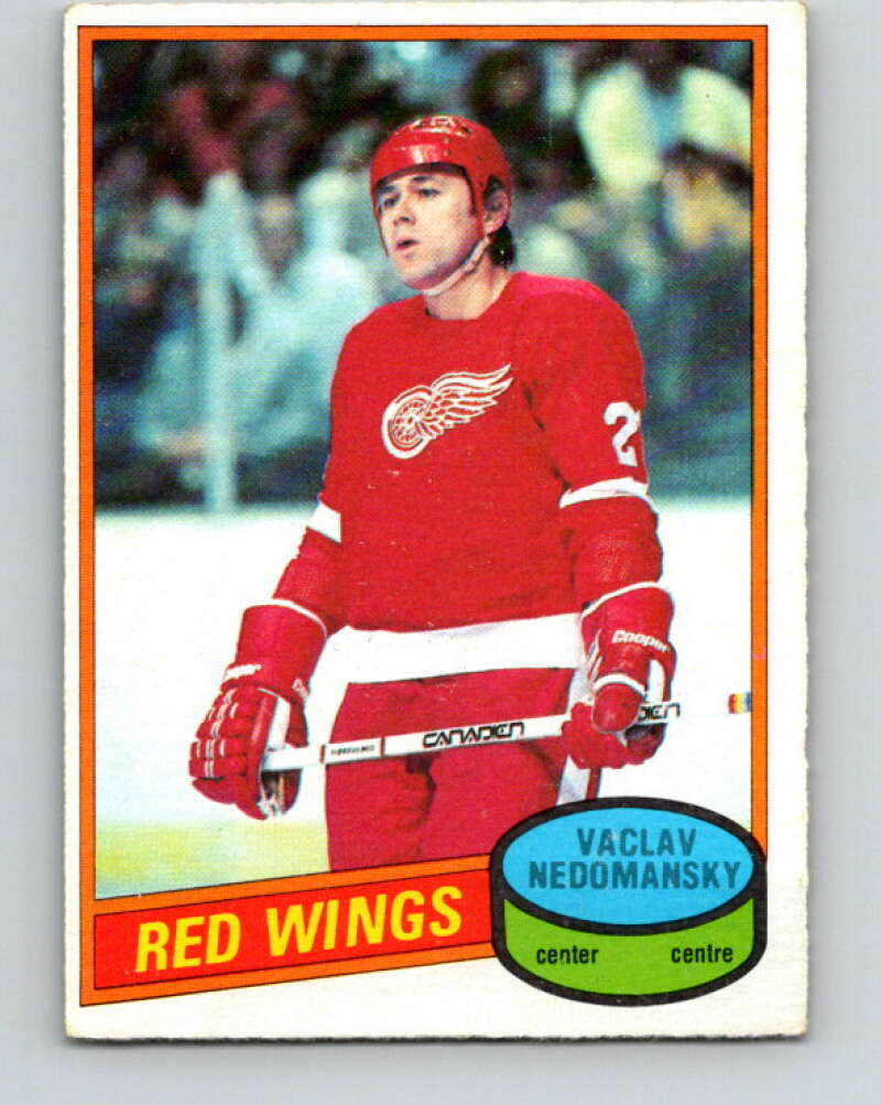 1980-81 O-Pee-Chee #202 Vaclav Nedomansky  Detroit Red Wings  V39018