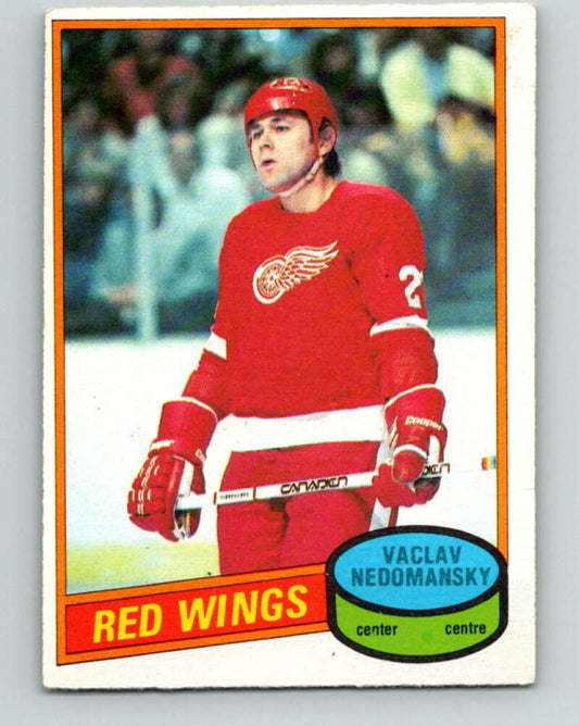 1980-81 O-Pee-Chee #202 Vaclav Nedomansky  Detroit Red Wings  V39020