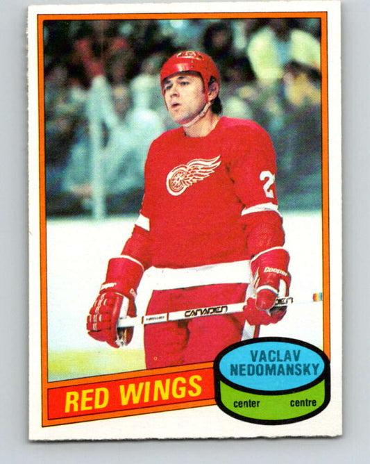 1980-81 O-Pee-Chee #202 Vaclav Nedomansky  Detroit Red Wings  V39021