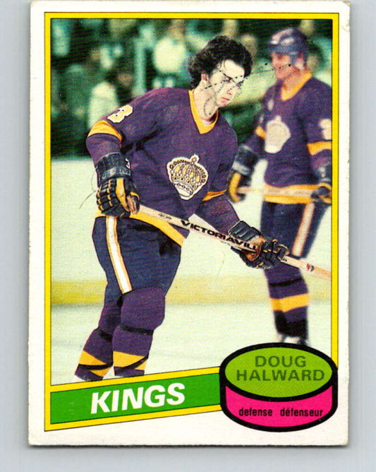 1980-81 O-Pee-Chee #207 Doug Halward  Los Angeles Kings  V39166