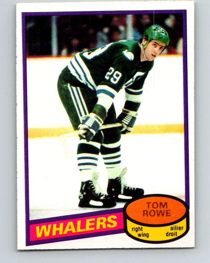 1980-81 O-Pee-Chee #214 Tom Rowe  Hartford Whalers  V39241