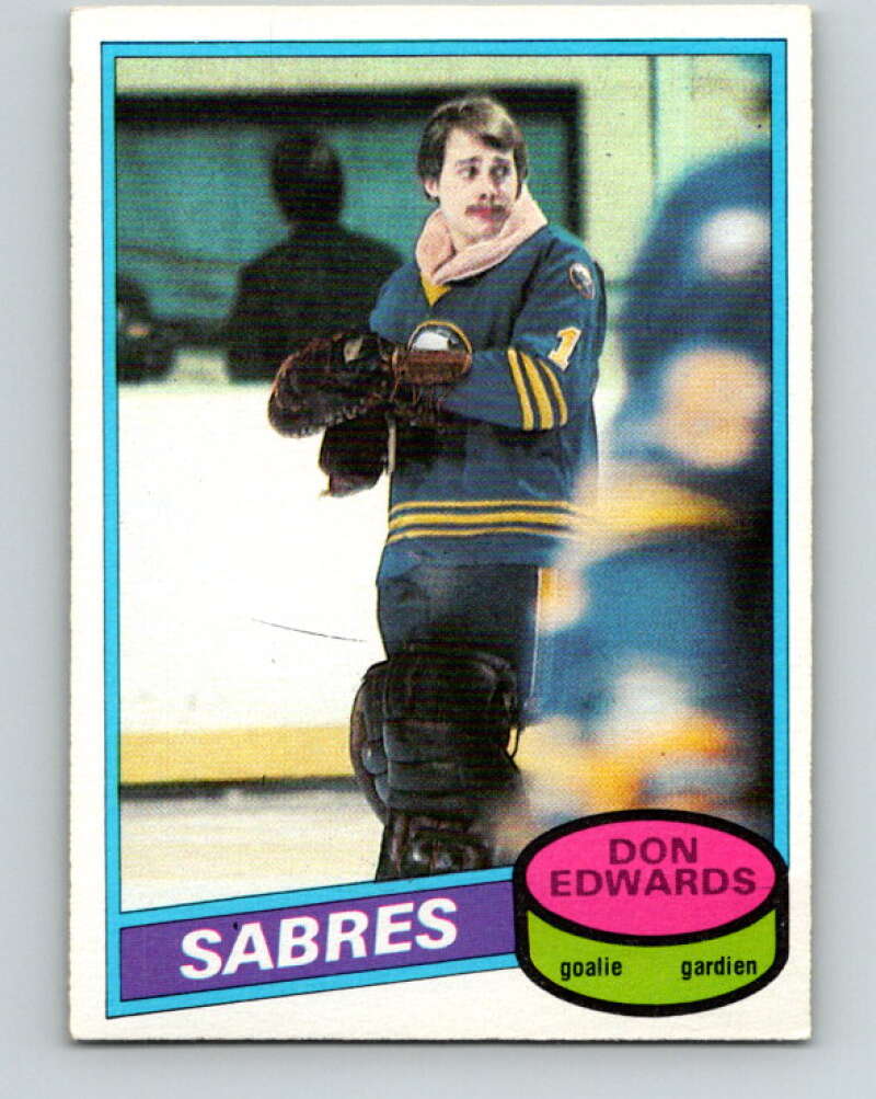 1980-81 O-Pee-Chee #215 Don Edwards  Buffalo Sabres  V39251