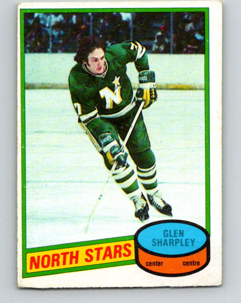 1980-81 O-Pee-Chee #218 Glen Sharpley  Minnesota North Stars  V39282