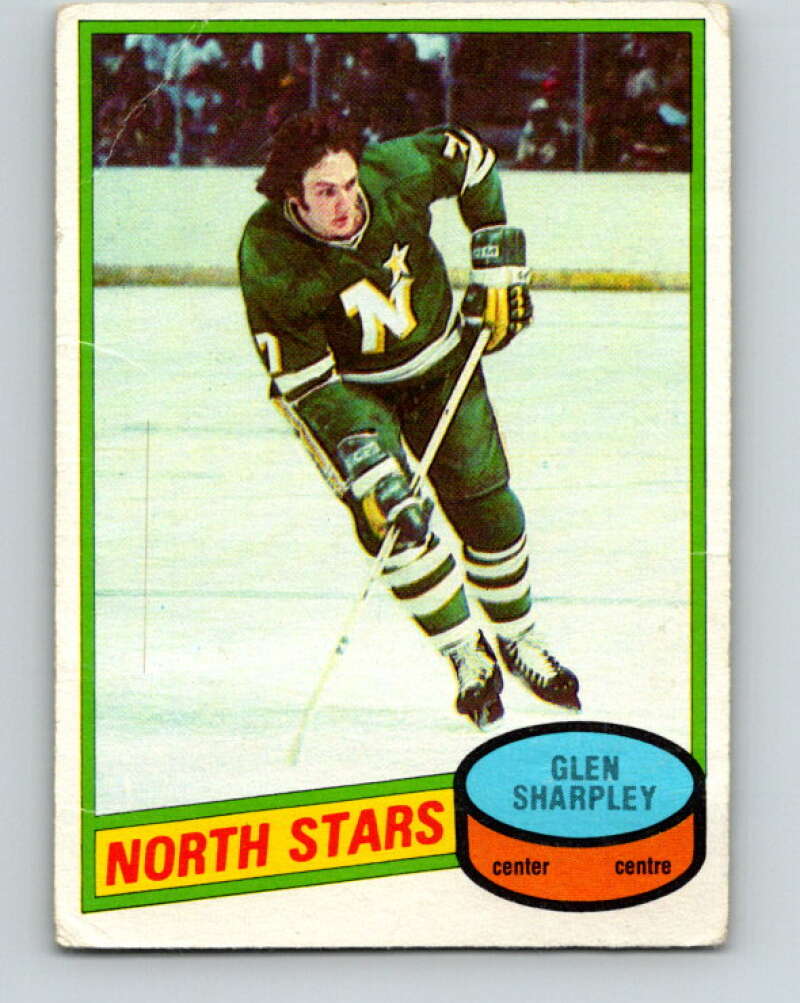 1980-81 O-Pee-Chee #218 Glen Sharpley  Minnesota North Stars  V39287