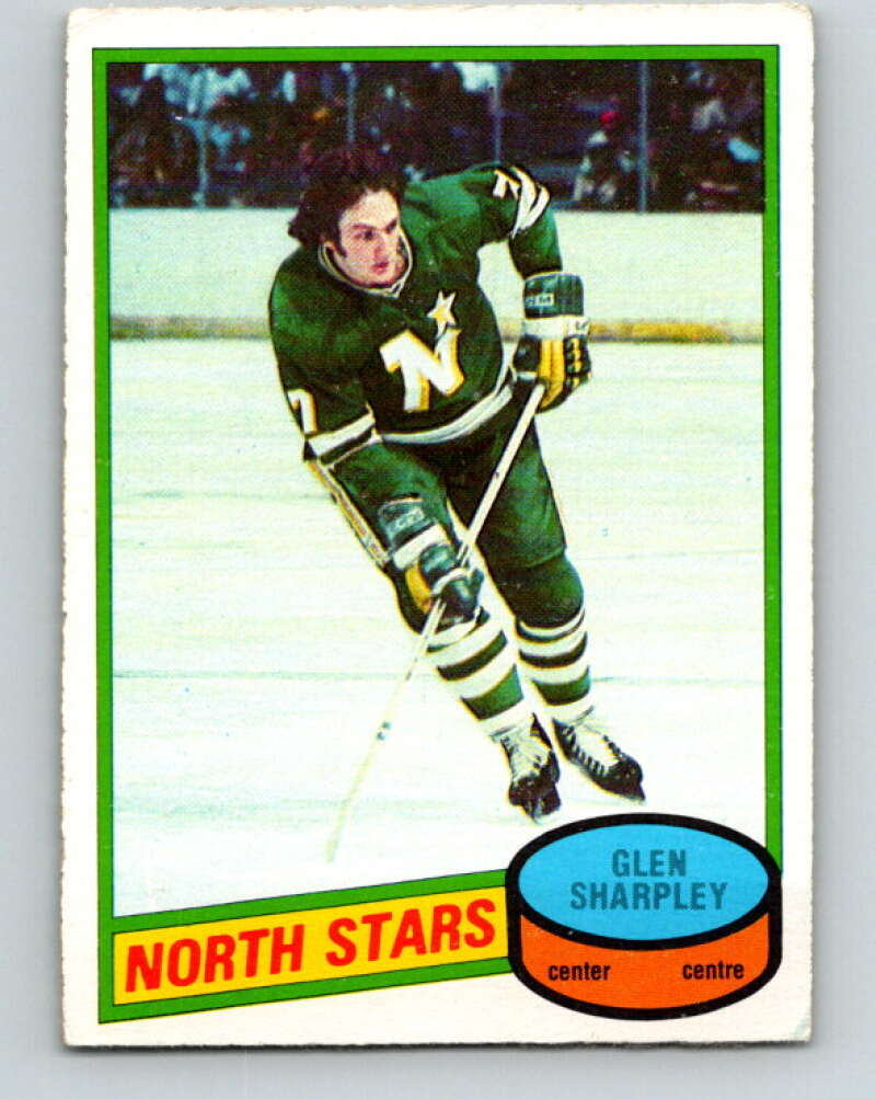 1980-81 O-Pee-Chee #218 Glen Sharpley  Minnesota North Stars  V39291