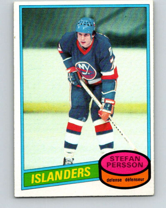 1980-81 O-Pee-Chee #219 Stefan Persson  New York Islanders  V39293