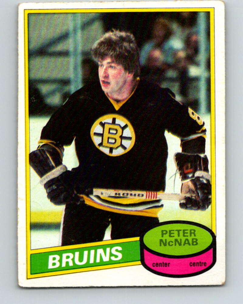 1980-81 O-Pee-Chee #220 Peter McNab  Boston Bruins  V39303