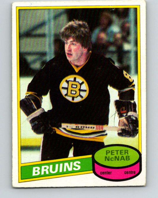 1980-81 O-Pee-Chee #220 Peter McNab  Boston Bruins  V39310