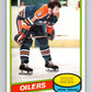 1980-81 O-Pee-Chee #221 Doug Hicks  Edmonton Oilers  V39312
