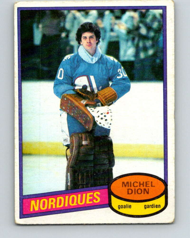 1980-81 O-Pee-Chee #223 Michel Dion  Quebec Nordiques  V39324