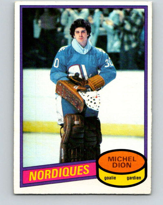 1980-81 O-Pee-Chee #223 Michel Dion  Quebec Nordiques  V39325