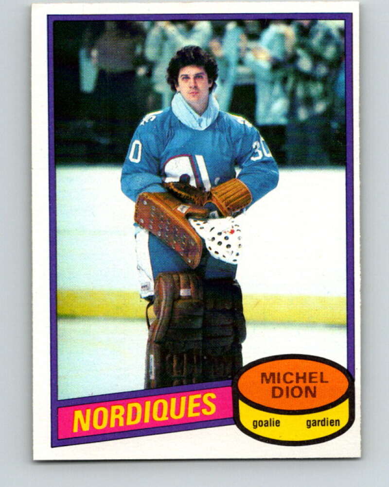 1980-81 O-Pee-Chee #223 Michel Dion  Quebec Nordiques  V39326