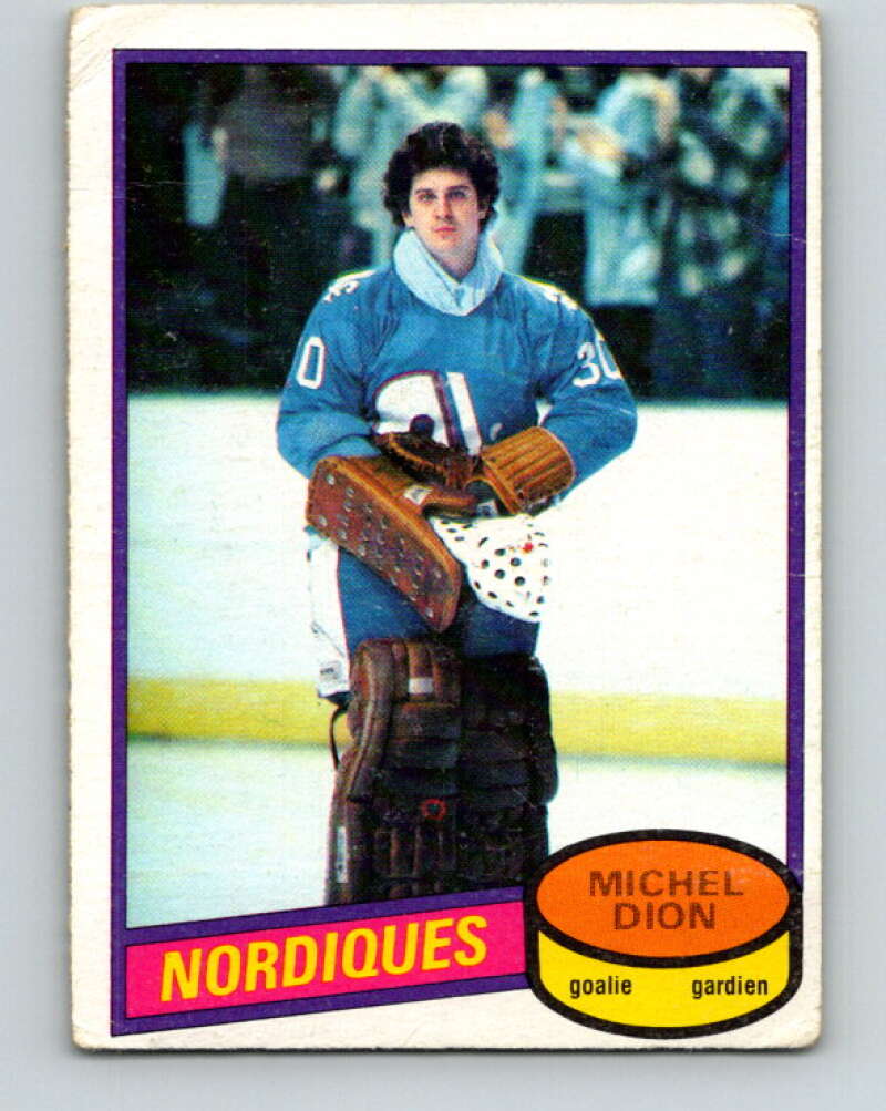 1980-81 O-Pee-Chee #223 Michel Dion  Quebec Nordiques  V39327