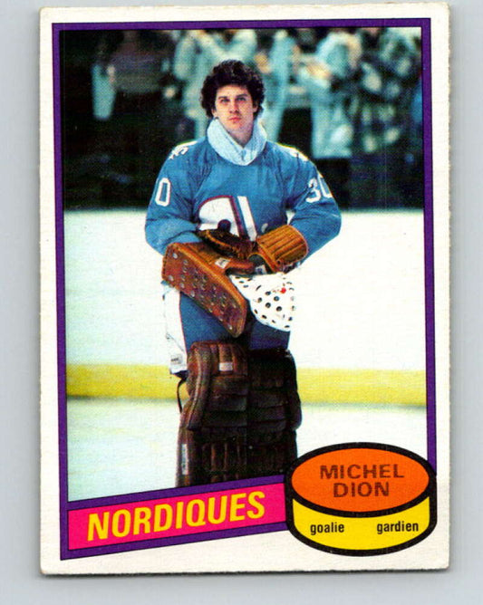 1980-81 O-Pee-Chee #223 Michel Dion  Quebec Nordiques  V39328