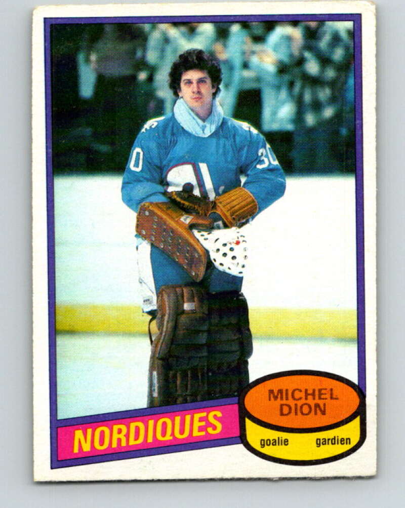 1980-81 O-Pee-Chee #223 Michel Dion  Quebec Nordiques  V39330