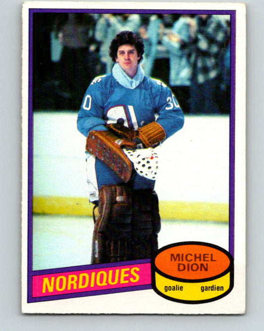 1980-81 O-Pee-Chee #223 Michel Dion  Quebec Nordiques  V39331