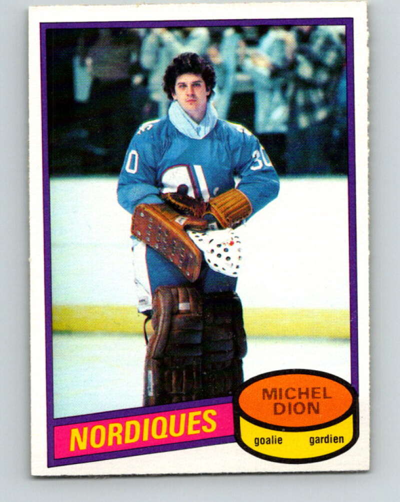 1980-81 O-Pee-Chee #223 Michel Dion  Quebec Nordiques  V39332