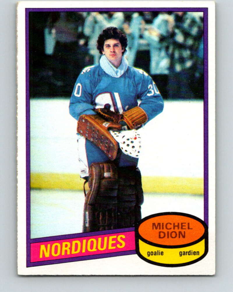 1980-81 O-Pee-Chee #223 Michel Dion  Quebec Nordiques  V39333