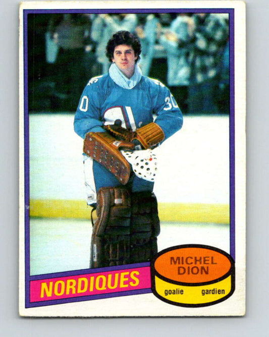 1980-81 O-Pee-Chee #223 Michel Dion  Quebec Nordiques  V39335