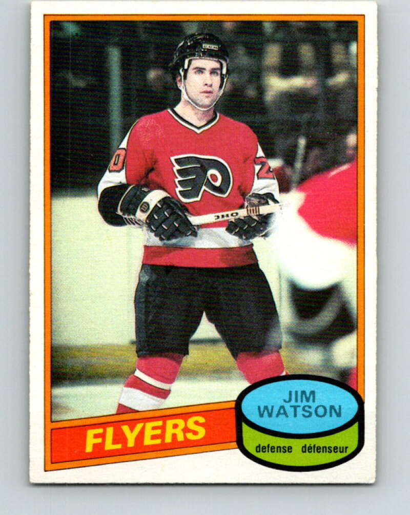 1980-81 O-Pee-Chee #224 Jim Watson  Philadelphia Flyers  V39337