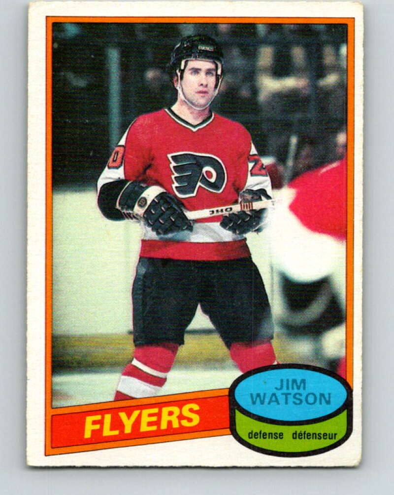 1980-81 O-Pee-Chee #224 Jim Watson  Philadelphia Flyers  V39343