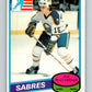 1980-81 O-Pee-Chee #232 Rob McClanahan OLY  RC Rookie Buffalo Sabres  V39423