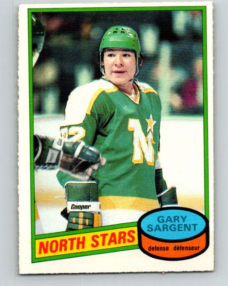 1980-81 O-Pee-Chee #237 Gary Sargent  Minnesota North Stars  V39474