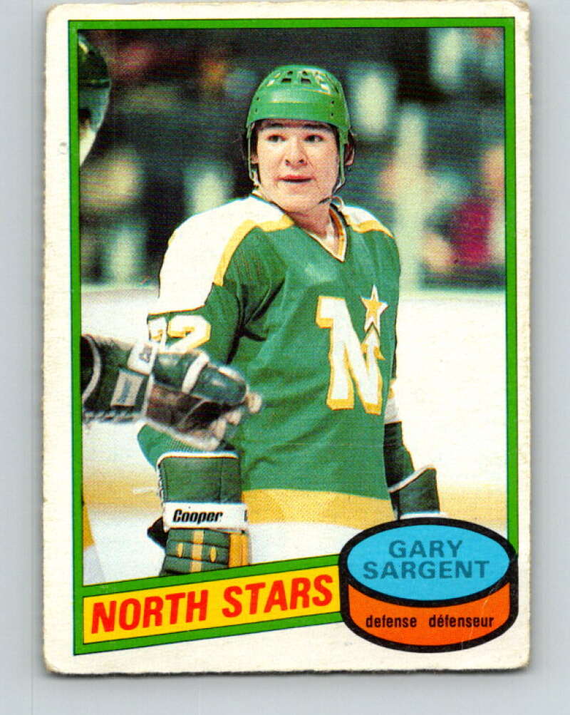 1980-81 O-Pee-Chee #237 Gary Sargent  Minnesota North Stars  V39475