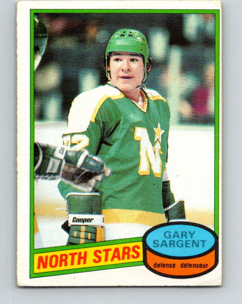 1980-81 O-Pee-Chee #237 Gary Sargent  Minnesota North Stars  V39481