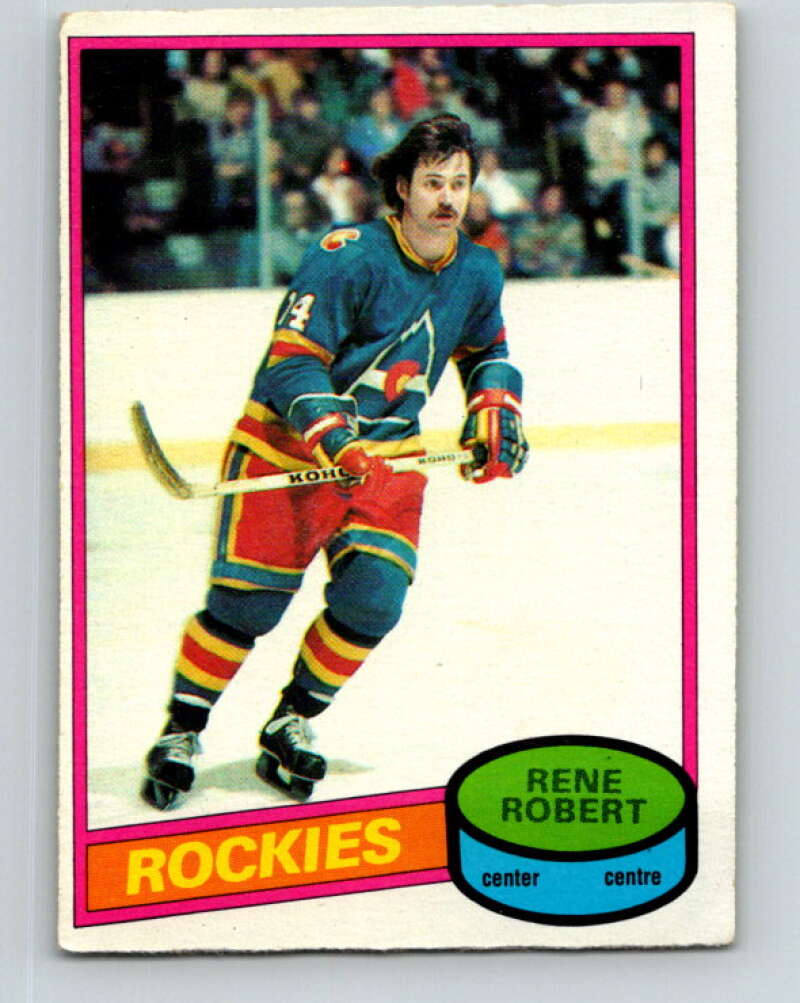 1980-81 O-Pee-Chee #239 Rene Robert  Colorado Rockies  V39497