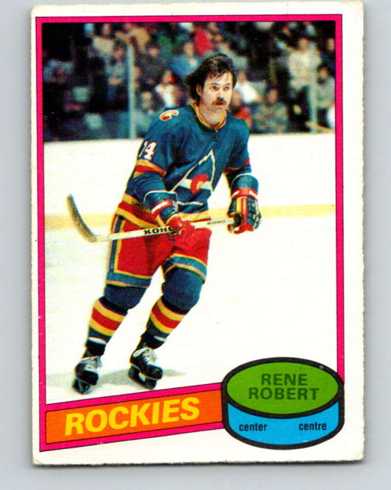 1980-81 O-Pee-Chee #239 Rene Robert  Colorado Rockies  V39498