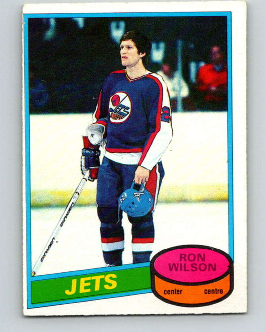 1980-81 O-Pee-Chee #243 Ron Wilson  RC Rookie Winnipeg Jets  V39533