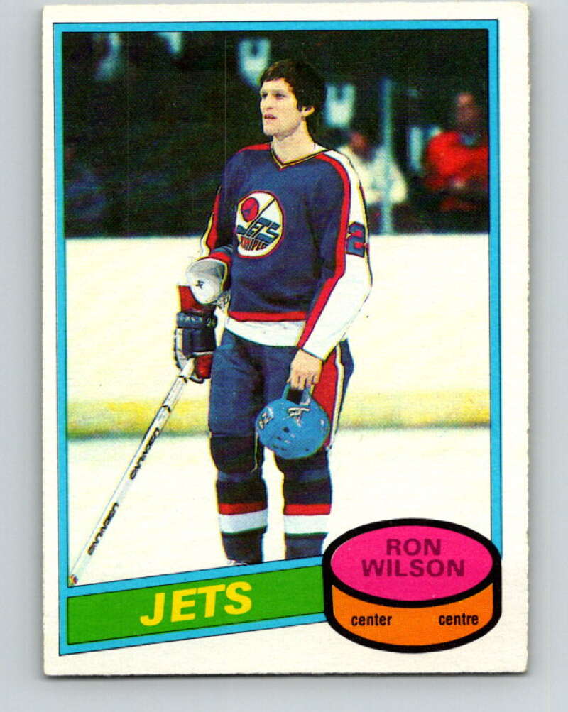 1980-81 O-Pee-Chee #243 Ron Wilson  RC Rookie Winnipeg Jets  V39540