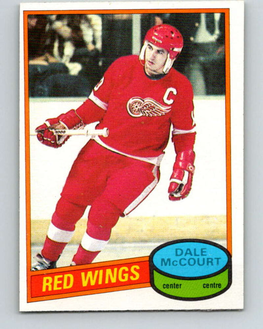 1980-81 O-Pee-Chee #245 Dale McCourt  Detroit Red Wings  V39560