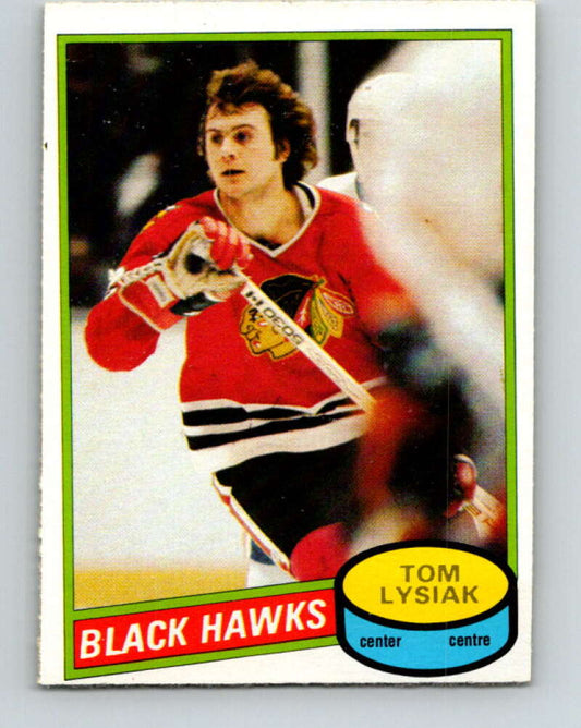 1980-81 O-Pee-Chee #247 Tom Lysiak  Chicago Blackhawks  V39588