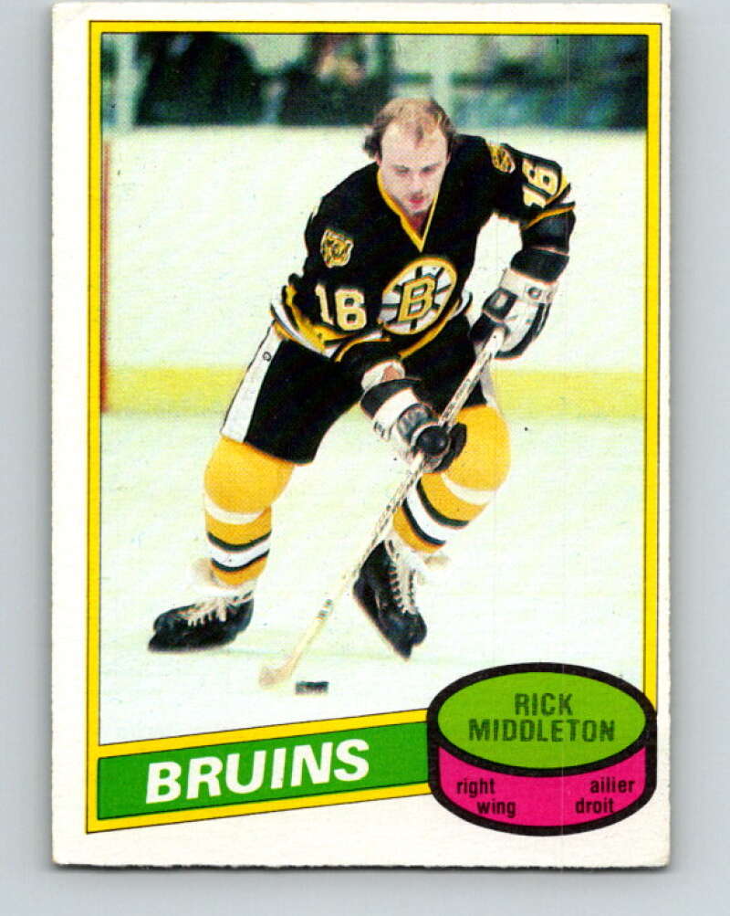 1980-81 O-Pee-Chee #251 Rick Middleton  Boston Bruins  V39612