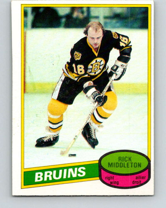 1980-81 O-Pee-Chee #251 Rick Middleton  Boston Bruins  V39615