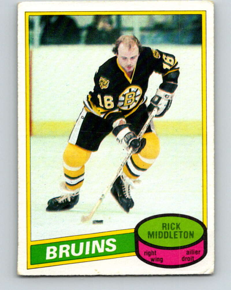 1980-81 O-Pee-Chee #251 Rick Middleton  Boston Bruins  V39618