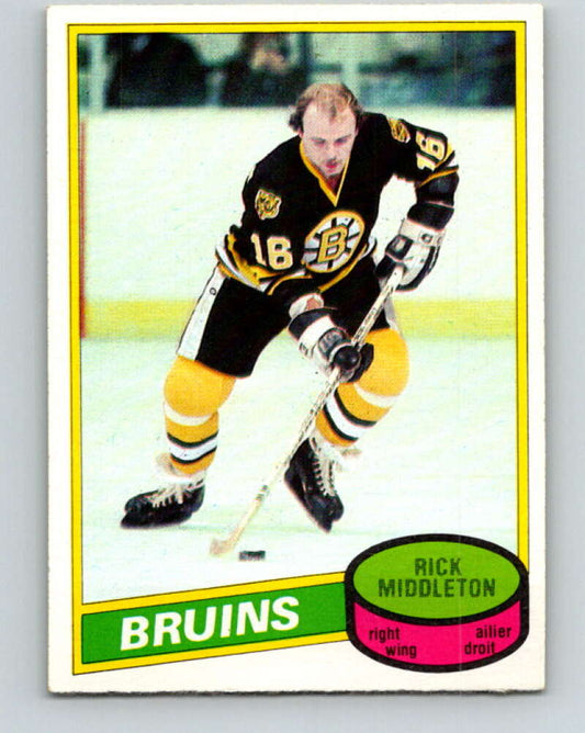 1980-81 O-Pee-Chee #251 Rick Middleton  Boston Bruins  V39619