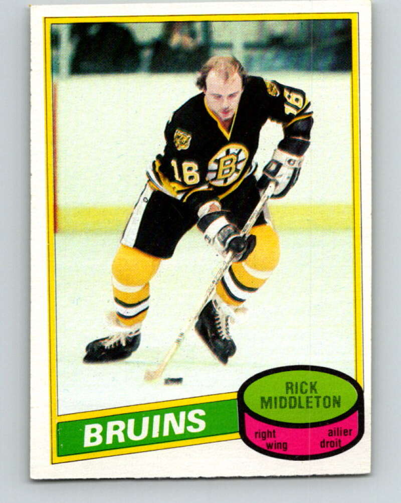 1980-81 O-Pee-Chee #251 Rick Middleton  Boston Bruins  V39620