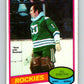 1980-81 O-Pee-Chee #252 Al Smith  Colorado Rockies  V39632