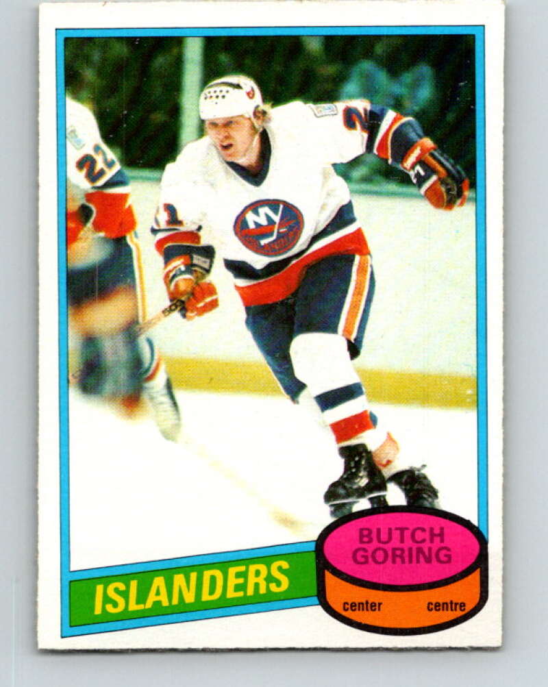 1980-81 O-Pee-Chee #254 Butch Goring  New York Islanders  V39648