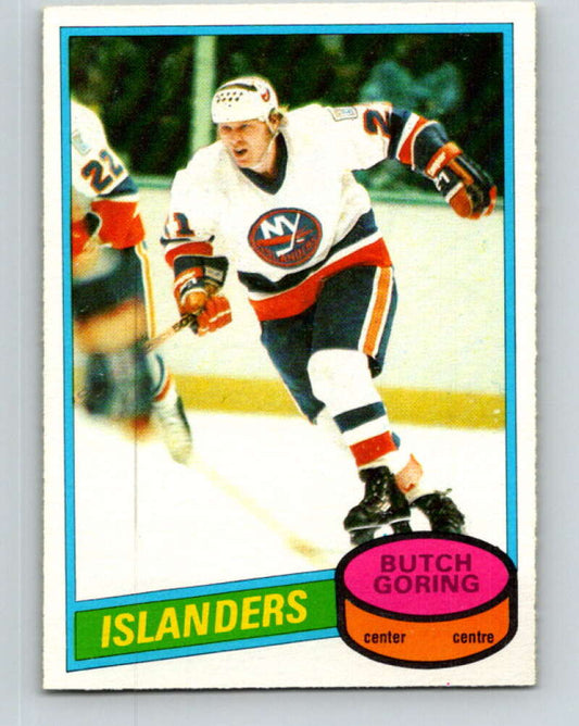 1980-81 O-Pee-Chee #254 Butch Goring  New York Islanders  V39652