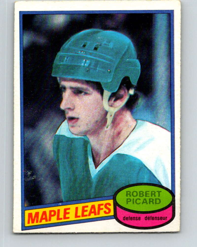 1980-81 O-Pee-Chee #255 Robert Picard  Toronto Maple Leafs  V39657