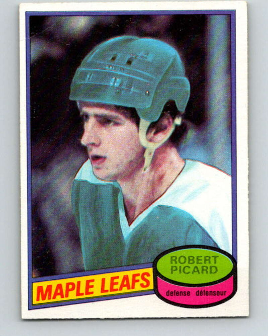 1980-81 O-Pee-Chee #255 Robert Picard  Toronto Maple Leafs  V39659