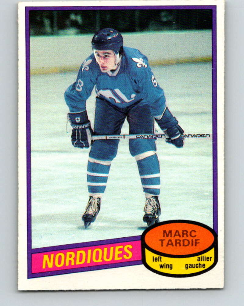 1980-81 O-Pee-Chee #256 Marc Tardif  Quebec Nordiques  V39662
