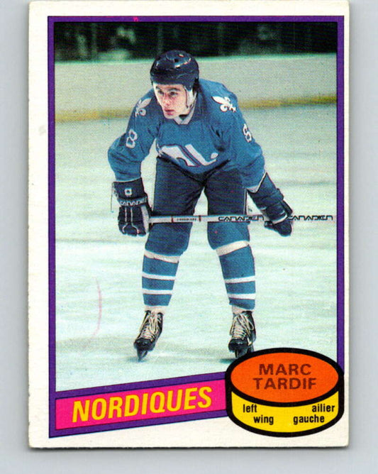 1980-81 O-Pee-Chee #256 Marc Tardif  Quebec Nordiques  V39664