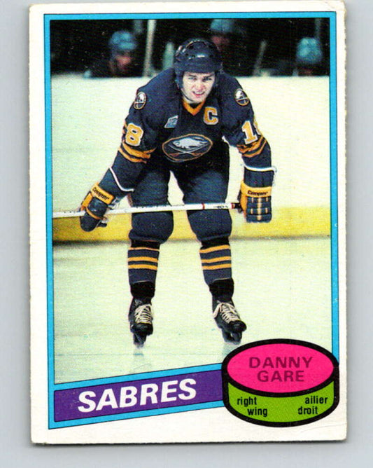 1980-81 O-Pee-Chee #260 Danny Gare  Buffalo Sabres  V39696