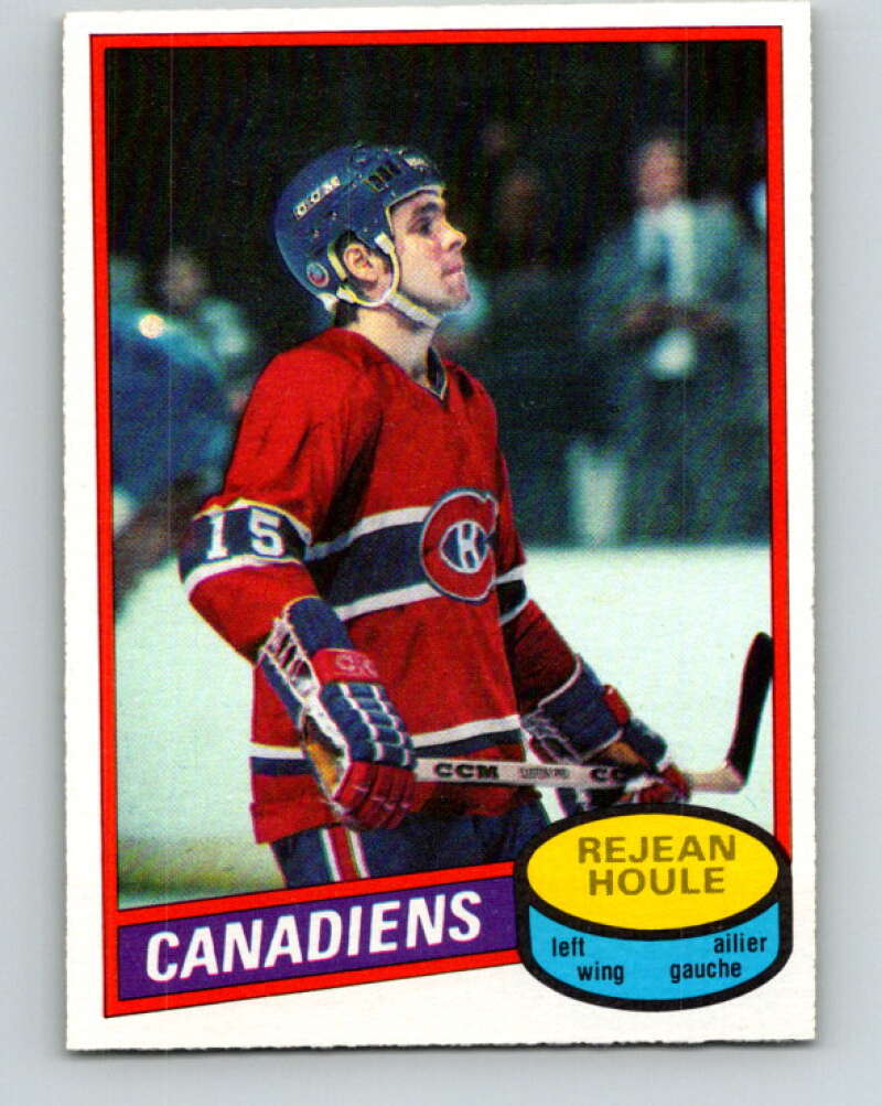 1980-81 O-Pee-Chee #261 Rejean Houle  Montreal Canadiens  V39702