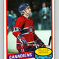 1980-81 O-Pee-Chee #261 Rejean Houle  Montreal Canadiens  V39704